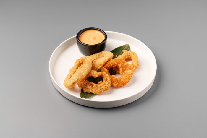 Фото Кольца кальмара c соусом спайси