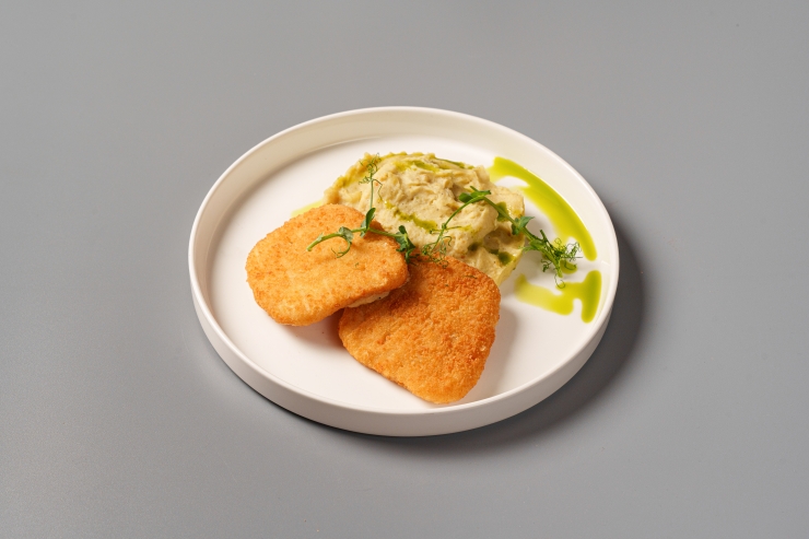 Фото Куриные котлеты с пюре