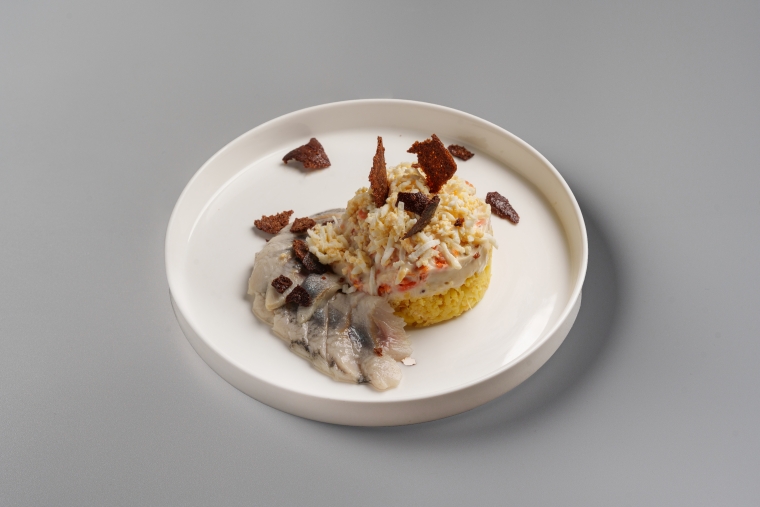 Фото Мимоза с сельдью