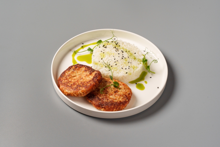 Фото Котлеты рыбные с рисом