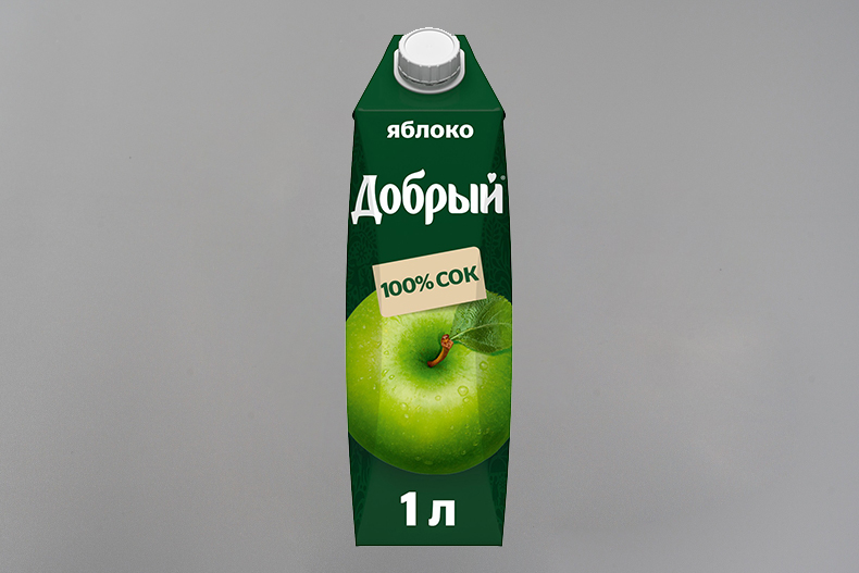 Фото Сок добрый в ассортименте 1л